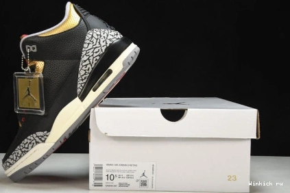 3 “Black Jordan Gold” Air 1209